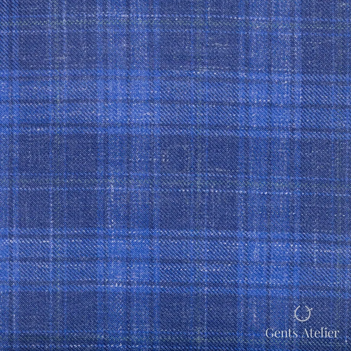 Костюм из Gent's Colors 2699-22 — синий, Шерсть, лён, шёлк